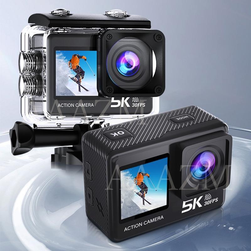 4Kアクションカメラ アクションカメラ デジカメ Vlog 小型おしゃれ 4K/5K解像度 高画質