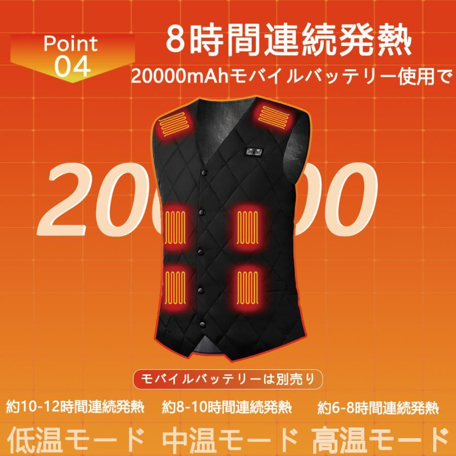 電熱 【16箇所発熱 】電熱ベスト 男女兼用 ワークマン 日本製 ヒーター