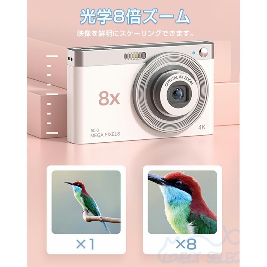 5Kデジタルカメラ 48MP 16倍ズーム デジタルカメラ 日本製 4K 5000万画素 高画質 充電式 16倍ズーム