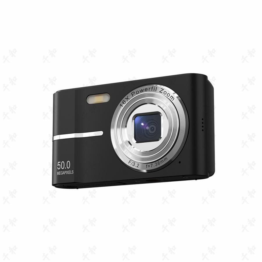 デジカメ デジタルカメラ 5K 5000万画素 16倍ズーム 高画質 オート