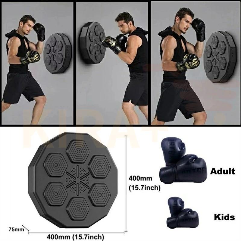 音楽ボクシングマシン スマートディスプレイ搭載 子供 大人兼用 壁掛け