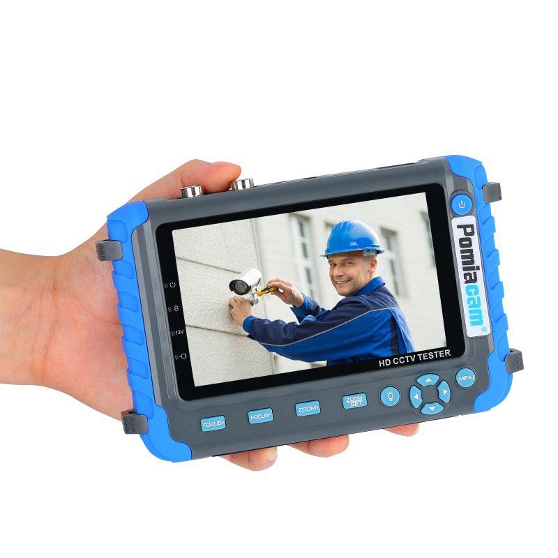 HD 同軸カメラ テスター CCTV テスター モニター IV8C サポート 8MP CVBS AHD TVI CVI 4 in 1 テスタ