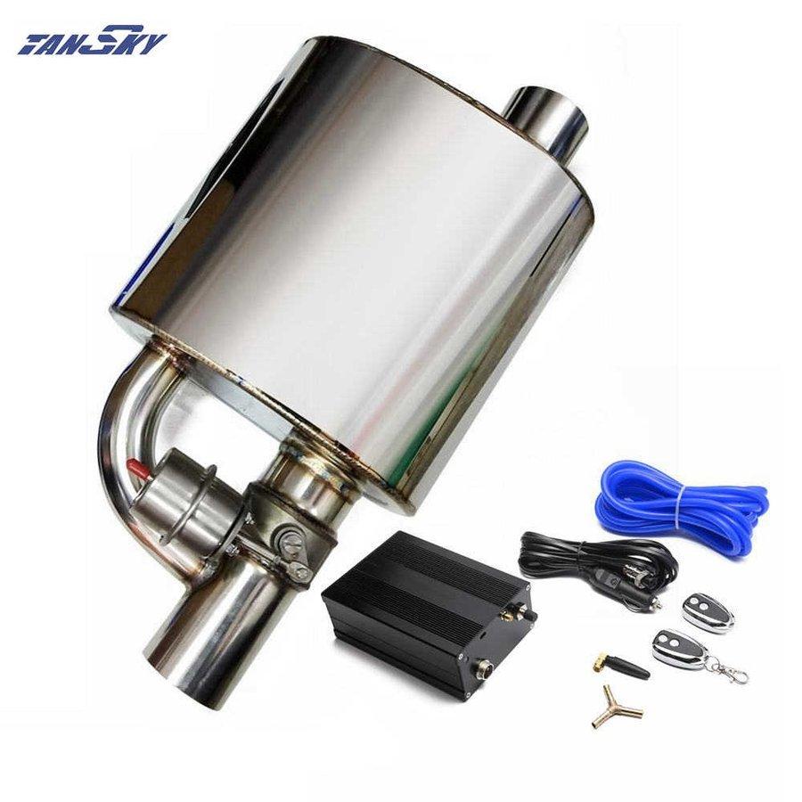 可変バルブマフラー 2 5インチ 63mm リモコンで簡単 音量調整可 St246w ハイエース 0系 ヴェルファイア Au 126 わいわいshop 通販 Yahoo ショッピング