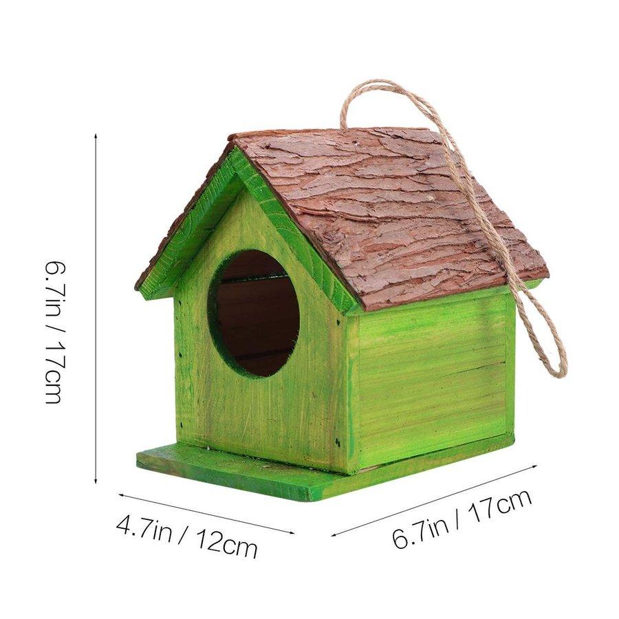 鳥用 巣箱 鳥小屋 木製 屋外 インコ 文鳥 バードルーム Diy 緑 Mt 0710 095 わいわいshop 通販 Yahoo ショッピング