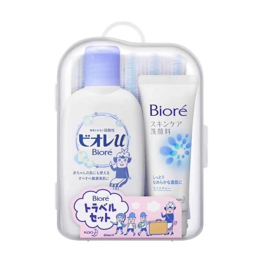 Biore ビオレ トラベルセット(全身洗浄料・洗浄用具・洗顔料) 花王