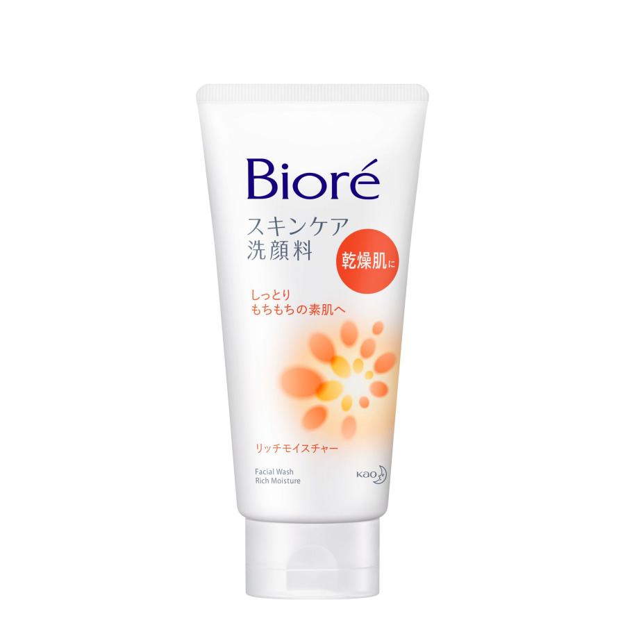Biore ビオレ スキンケア洗顔料 リッチモイスチャー 130g 花王 