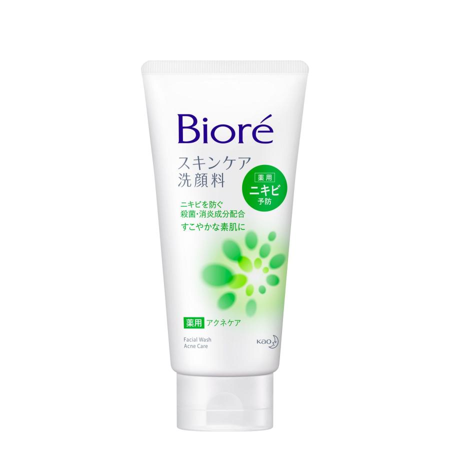 Biore ビオレ スキンケア洗顔料 薬用アクネケア 130g 花王 : ワイワイ 