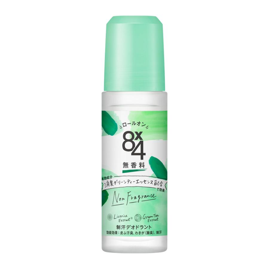 エイトフォー 8x4(エイトフォー) ロールオン 無香料 45ml 花王 エイトフォー 8x4(エイトフォー) ロールオン 無香料 45ml 花王