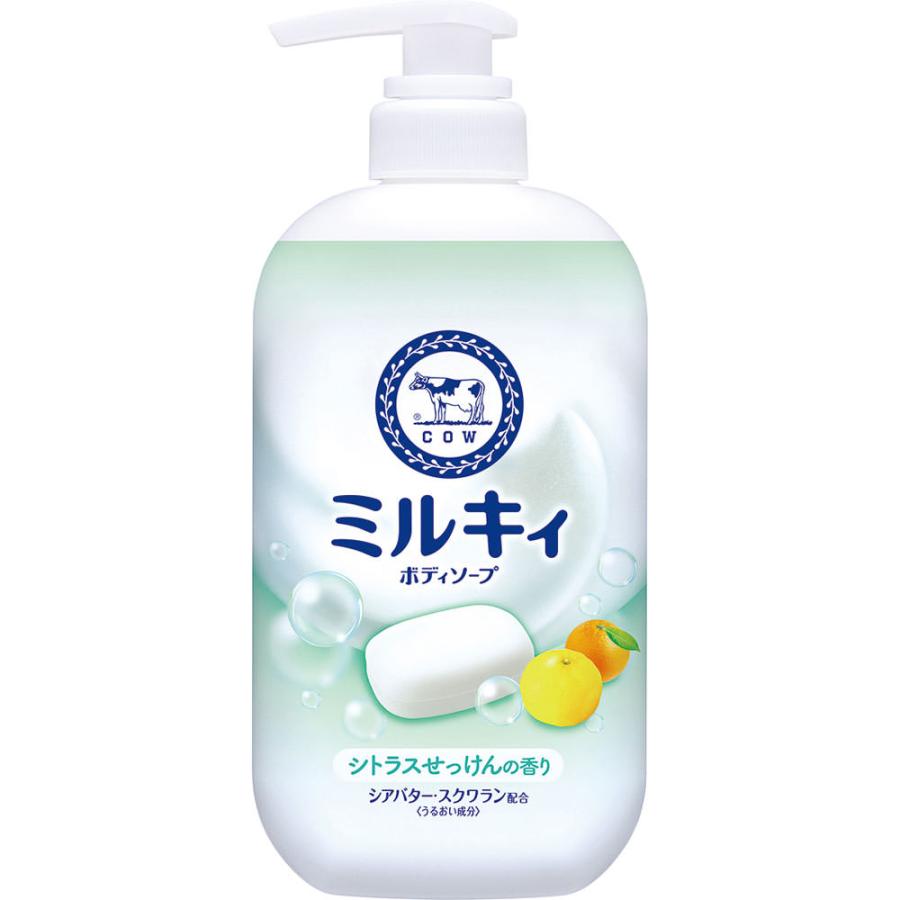 ミルキィ ミルキィボディソープ シトラスせっけんの香り 本体 500ml