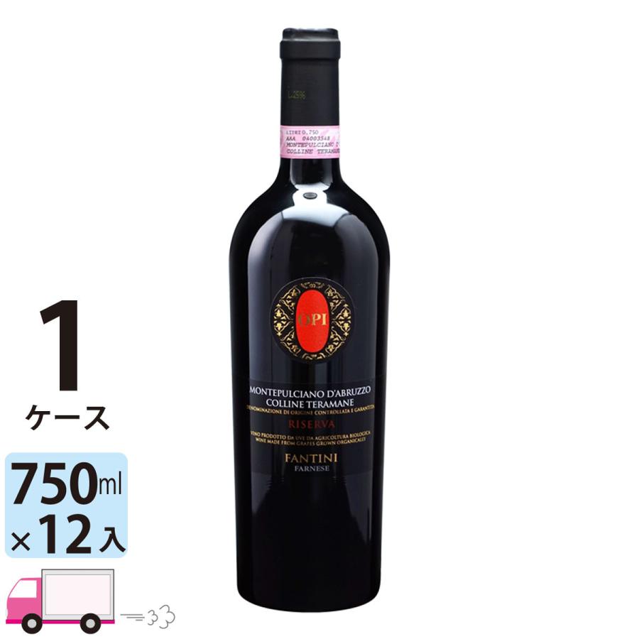 ポイント5倍 オピ モンテプルチャーノ ダブルッツォ コッリーネ テラマーネ リゼルヴァ [I432] 1ケース(12本) 送料無料