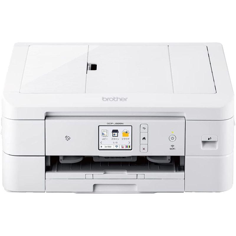 ブラザー工業 プリンター A4インクジェット複合機 DCP-J926N-W (ホワイト/Wi-Fi/自動両面印刷/スマホ・タブレット接続/A カラー 税込