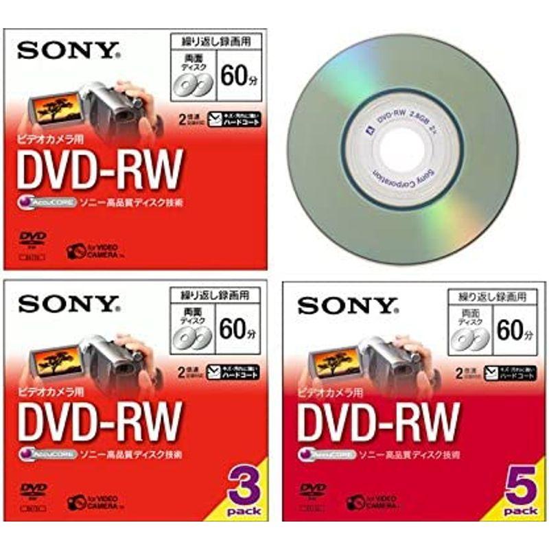 直営限定アウトレット SONY ビデオカメラ用DVD-RW(8cm) 1枚パック DMW60A ブルーレイ、DVDレコーダー 