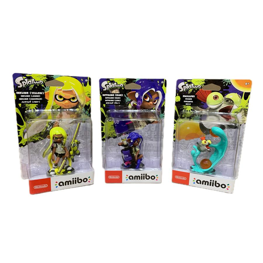 スプラトゥーン アミーボ 3個セット インクリング/オクトリング  