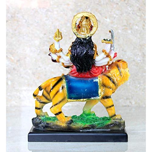 eSplanade Maa Durga MATA Rani 像 アイドル ホームマンディール用 (8インチ) | Navratri Pooja | D｜yyya-shop｜04