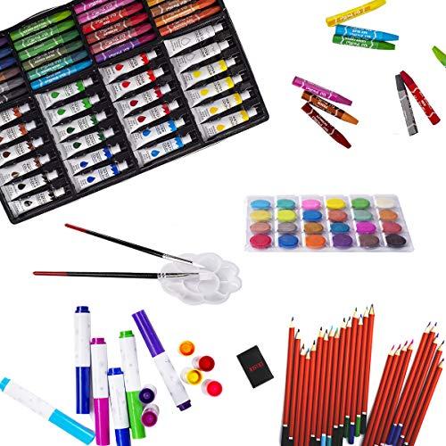 KINSPORY 139点 お絵かきセット 絵具セット 豪華 想像力 創造性