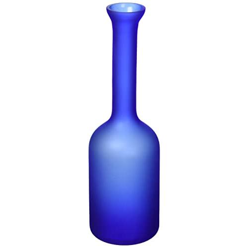 吉谷硝子 フラワーベース・花器 ブルー 8×8×26cm 1171602 吉谷硝子 フラワーベース・花器 ブルー 8×8×26cm 1171602