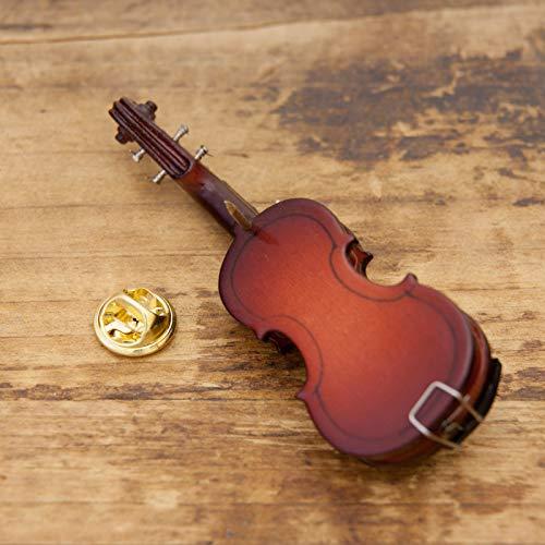 秋月貿易 デザイン小物 バイオリン W2.5×D2×H7cm ミニチュアバンド ピンバッチ PV-｜yyya-shop｜04