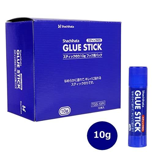 シャチハタ スティックのり 10g 10本入 TGS-10/H 白 シャチハタ スティックのり 10g 10本入 TGS-10/H 白