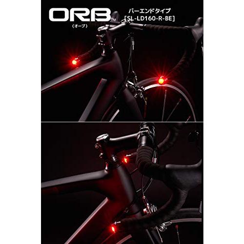 キャットアイ(CAT EYE) ORB LEDバーエンドセーフティライト SL-LD160-R-BE 自転車｜yyya-shop｜06