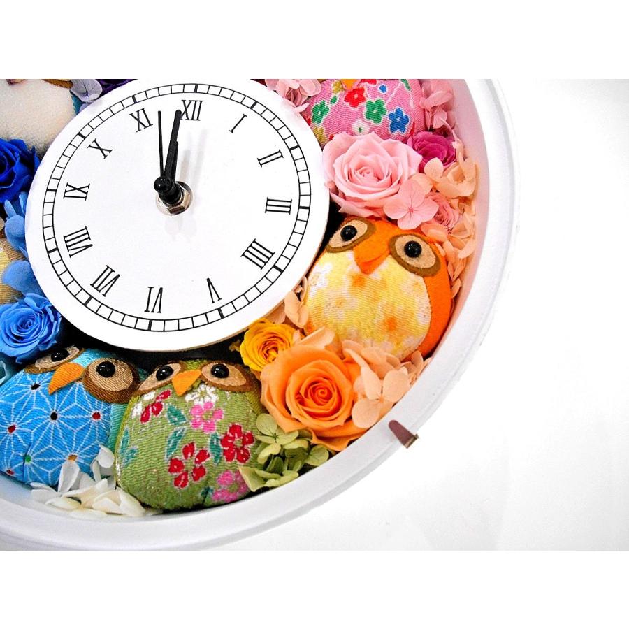 古希のお祝い 古希のお祝い 女性 喜寿のお祝い 喜寿のお祝いの品 女性 プリザーブドフラワー 誕生日 開店祝い 商売繁盛 虹色バラとセブンアウルの花時計 Compass お花ギフト Y Zフローラ ヤフー店 通販 Yahoo ショッピング