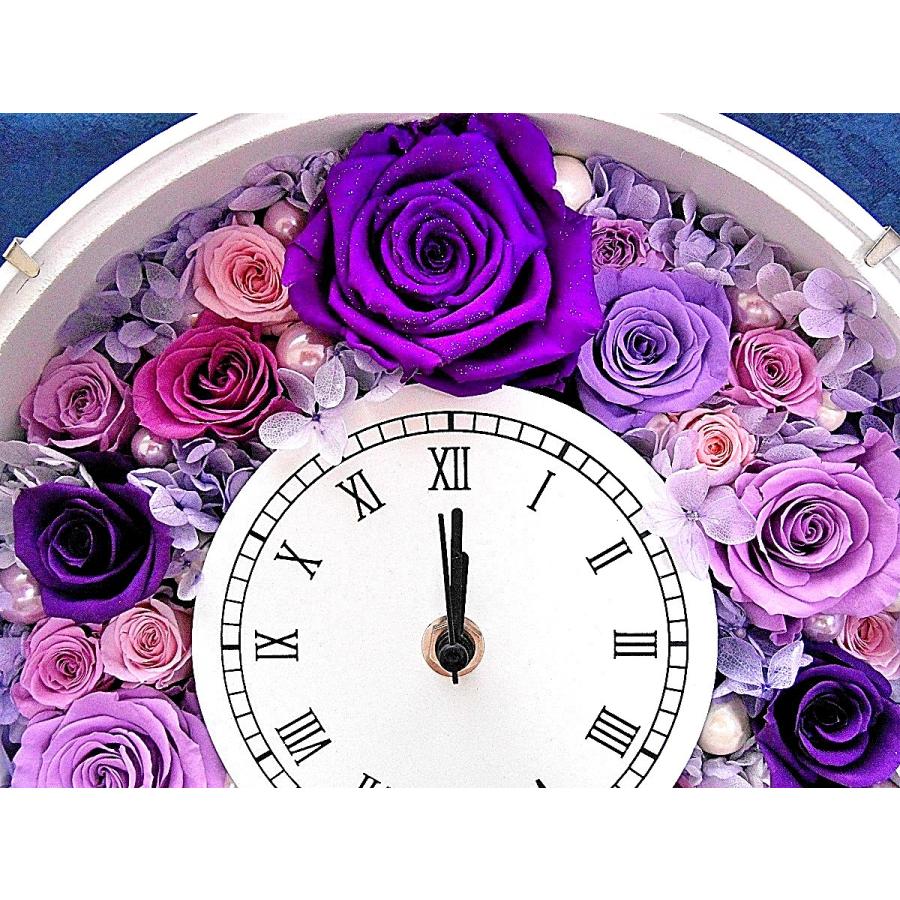 古希祝い プレゼント 母 紫 プリザーブドフラワー 花 喜寿祝い 女性 花