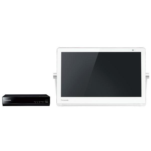 パナソニック VIERA 500GB/HDDレコーダー付 地上・BS・110度CS 15V型 防水ポータブルテレビ UN-15T7-W ホワイト 送料無料（沖縄県を除く）｜yz-office