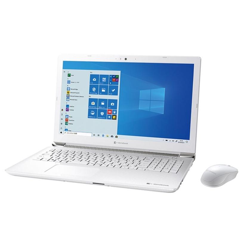dynabook 15.6型 ノートパソコン P1T4LPBW リュクスホワイト Celeron/HDD 1TB/メモリ 4GB/DVDマルチ/Office Home＆Business 2019｜yz-office｜02