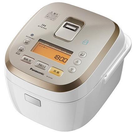 Panasonic 1.8L 〜1升 スチームIHジャー炊飯器 SR-SH184-N シャンパン 送料無料（沖縄県を除く）｜yz-office