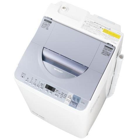 SHARP/シャープ 洗濯乾燥機　洗濯5.5Kg/乾燥3.5Kg ES-TX550-A ブルー系 【送料無料（沖縄県・離島へは発送不可）】【代引き不可】(代引き不可)｜yz-office