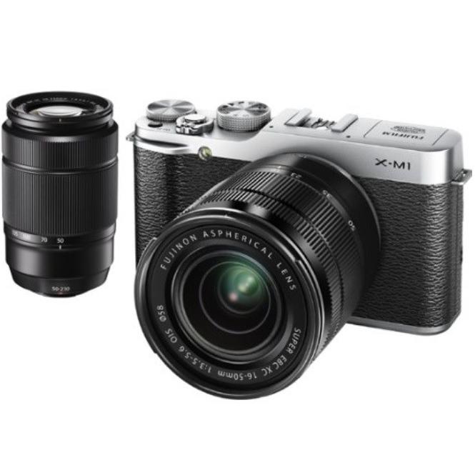 FUJIFILM X-M1 ミラーレス一眼 1630万画素 シルバー 1650/50230KIT 