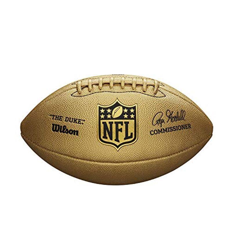 大切な Football Edition Metallic NFL Duke The WILSON - Gold Size, Official その他 アメフト用品 - www.11thspace.com