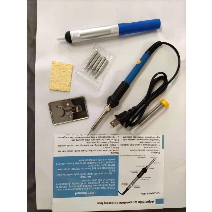 はんだごて セット 溶接 コテ先 5p 温度調節 吸い取り機 半田ごて 60w 110v F113nー半田60wケース F113n Yz Shop Yahoo ショッピング店 通販 Yahoo ショッピング