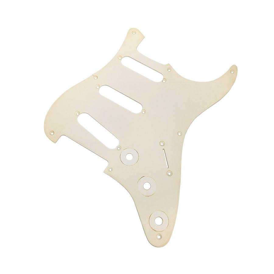 YJB PARTS ST50's用ピックガード レリックエイジドホワイト1P インチ