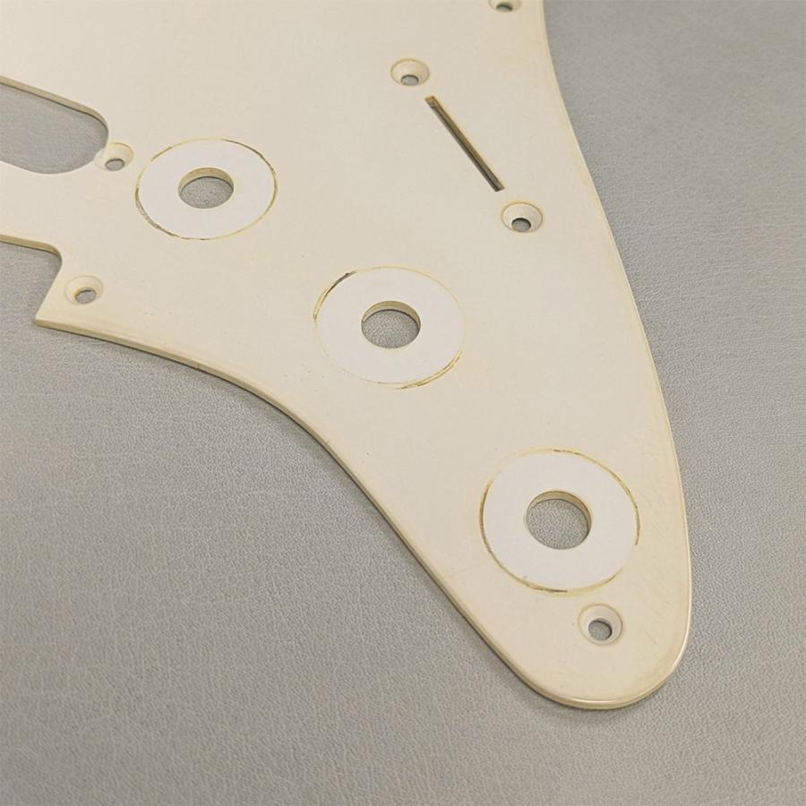 YJB PARTS ST50's用ピックガード レリックエイジドホワイト1P インチ