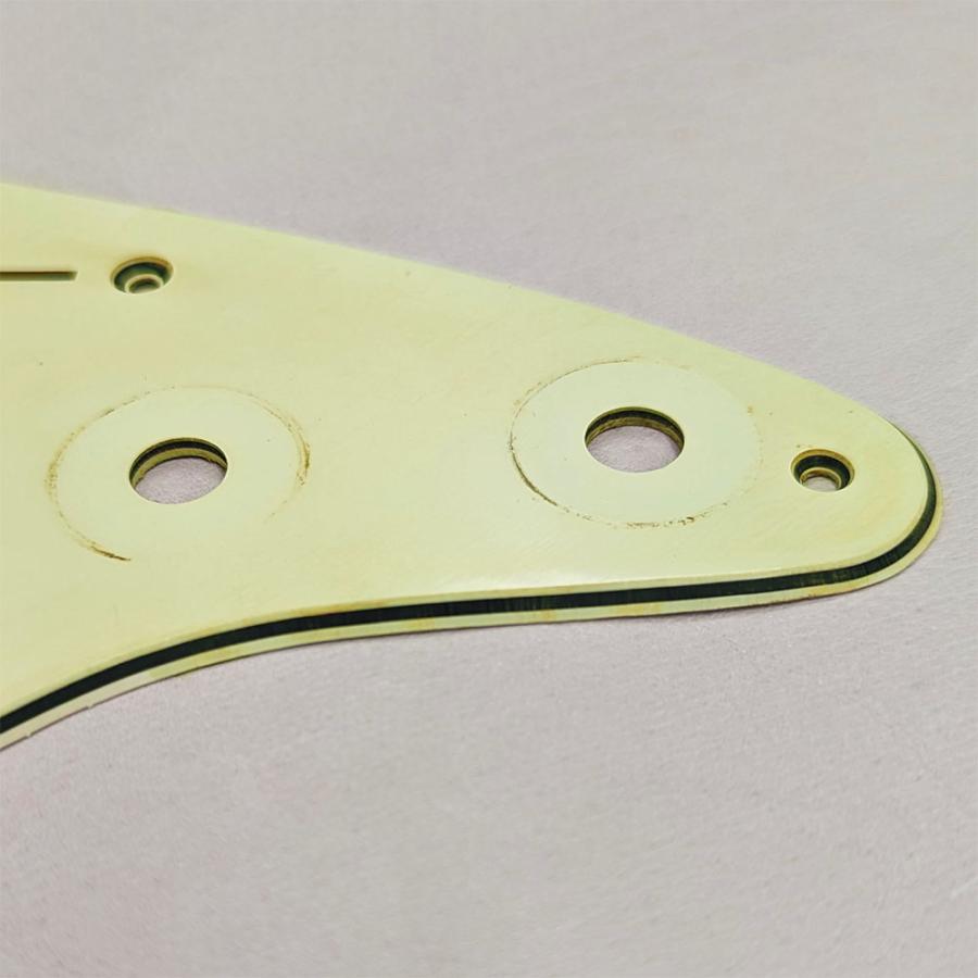 YJB PARTS ST50's用ピックガード レリックミントグリーン3P インチ