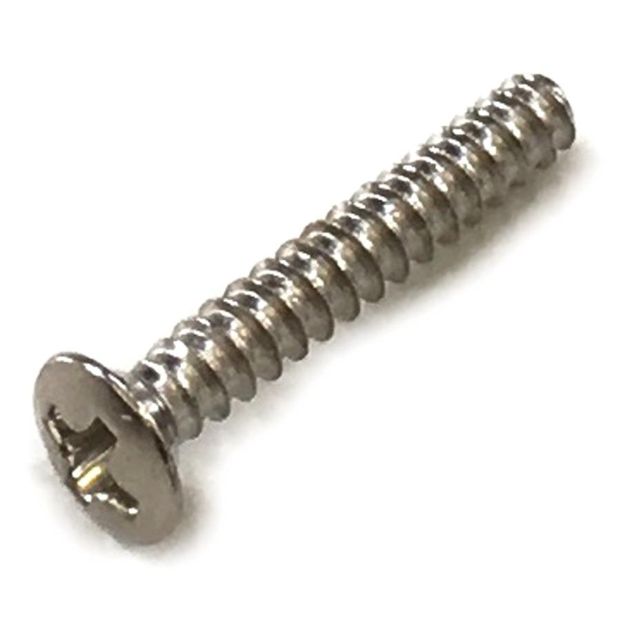 YJB PARTS ストラト用ピックアップネジ(丸皿タッピング) ミリ ニッケル
