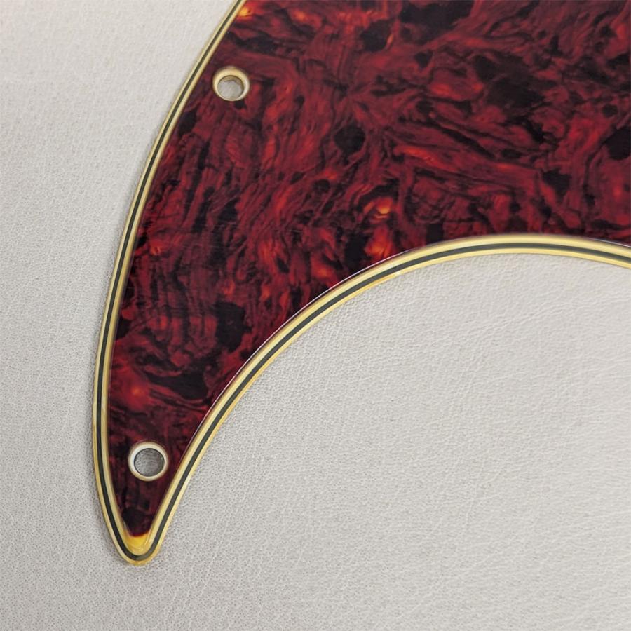 YJB PARTS JB60's J-Bass ジャズベース用ピックガード レリック赤