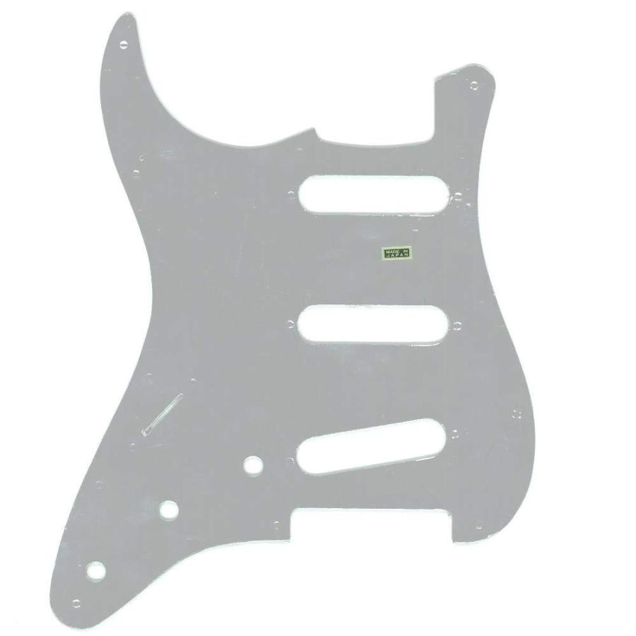 YJB PARTS ST'65 ストラト用ピックガード エイジドホワイト3Ply インチ