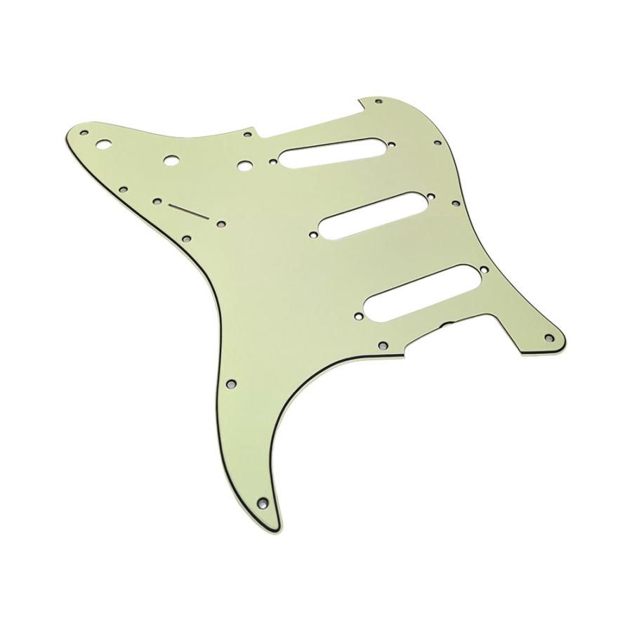 YJB PARTS ST'65 ストラト用ピックガード ミントグリーン3Ply インチ