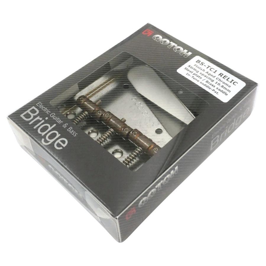 レリック仕様テレブリッジ GOTOH BS-TC1 RELIC ブラス製In-Tuneサドル搭載 (宅配便A)