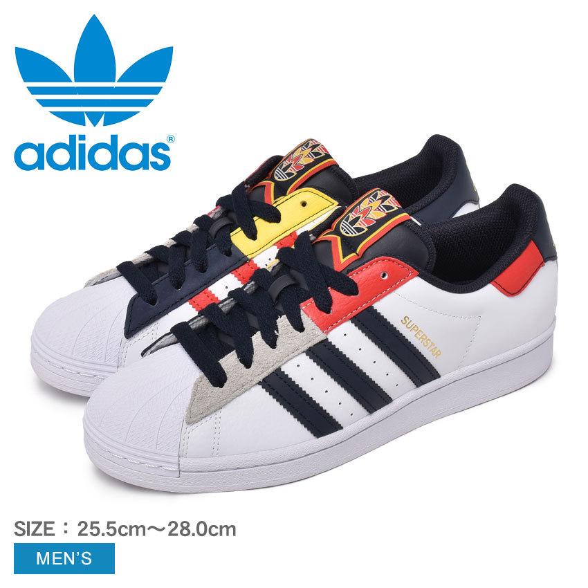 アディダス オリジナルス スニーカー メンズ スーパースター Adidas Originals H ホワイト 白 マルチカラー シューズ 靴 マスク スニーカーならz Craft 通販 Yahoo ショッピング