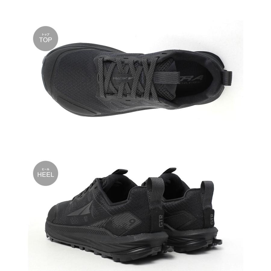 アルトラ トレイルランニングシューズ レディース ローンピーク 9 ALTRA AL0A85PR000 AL0A85PR220 AL0A85PR315 AL0A85PR550 黒_6