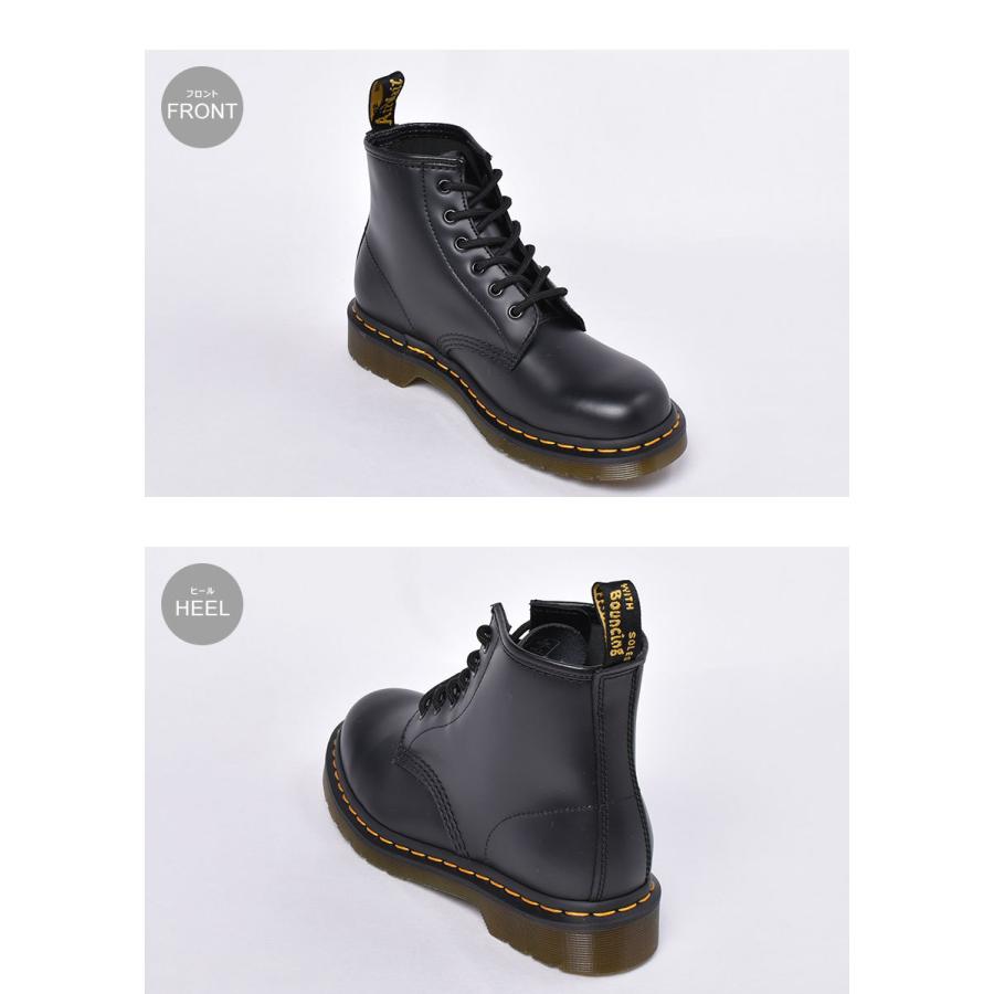 送料無料 ドクターマーチン ブーツ 6ホール メンズ レディース 101 YS 6 EYEBOOT DR．MARTENS 26230001 黒 靴 シューズ ブランド 人気｜z-craft｜03