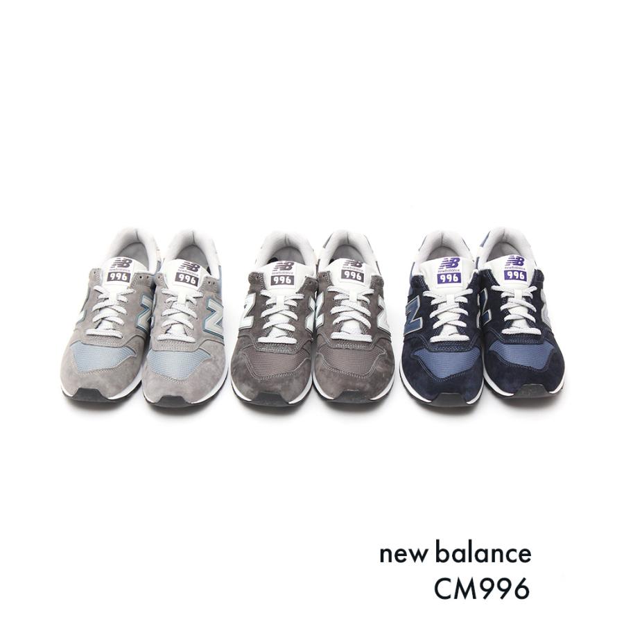 送料無料 ニューバランス スニーカー メンズ レディース CM996 NEW BALANCE CM996CA2 CM996CB2 CM996CD2 ネイビー ロゴ｜z-craft｜14