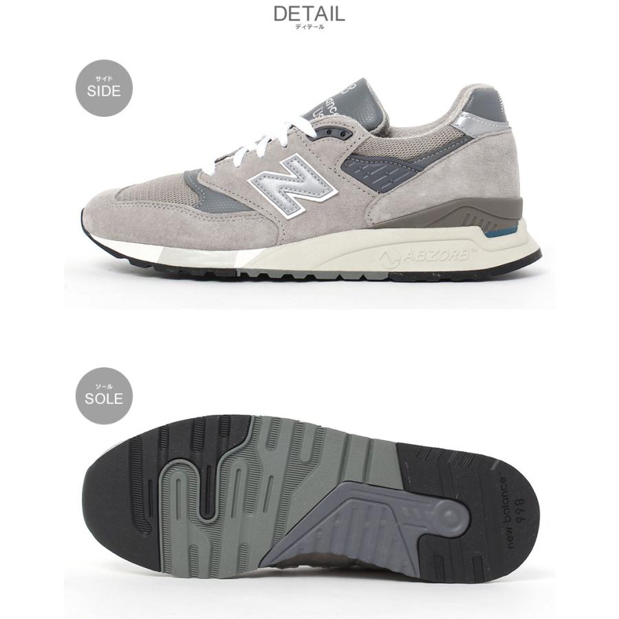 【新品】ニューバランスU998GR US10 Made in USA 998シリーズ ニューバランス 998 NEW BALANCE U998GR MADE IN
