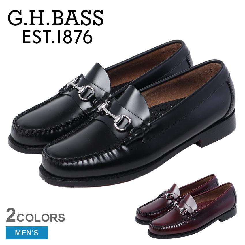 G.H.BASS（ジーエイチバス） ローファー メンズ リンカーン ビット