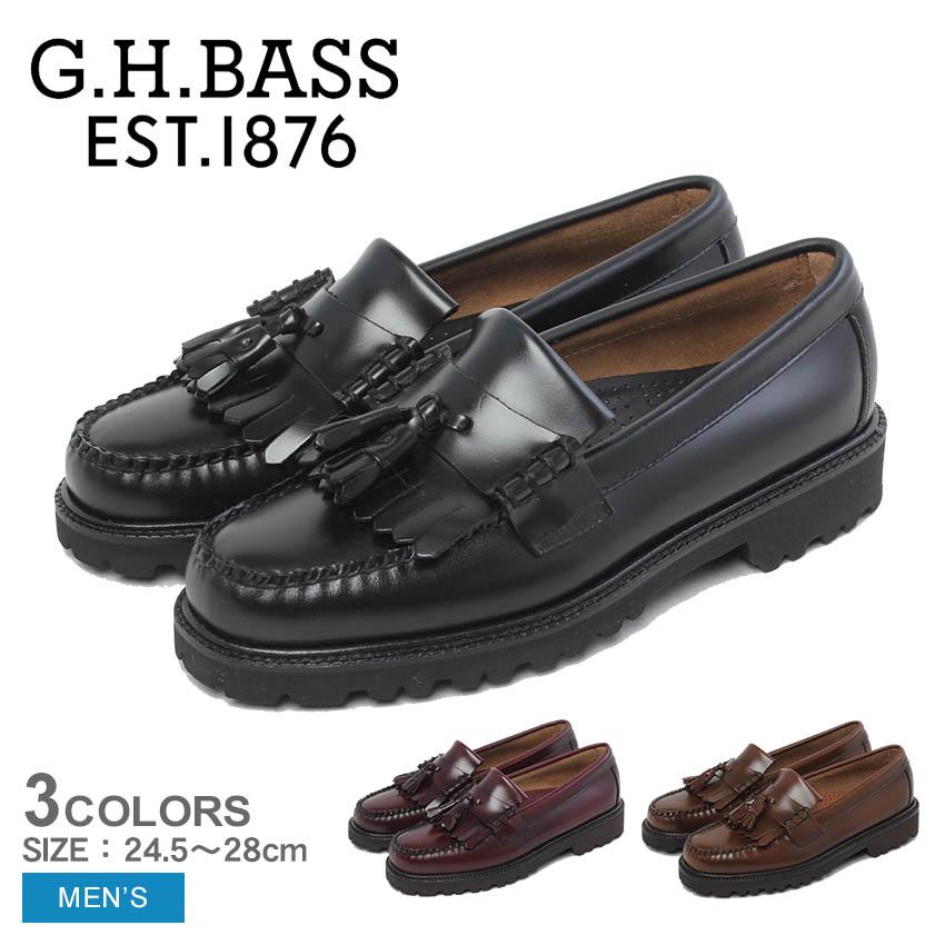 G.H.BASS（ジーエイチバス） ローファー メンズ レイトン ラグ ウィー