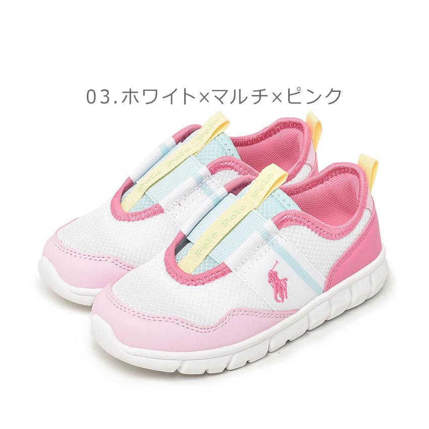 送料無料 ポロ ラルフローレン スニーカー キッズ ジュニア 子供 TD バーンズ アスレチック POLO RALPH LAUREN RF104073 RF104129 青｜z-craft｜07