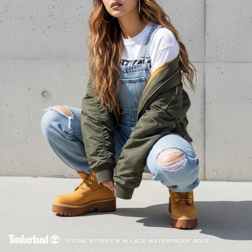 Timberland（ティンバーランド） ブーツ レディース STONE STREET 6 IN