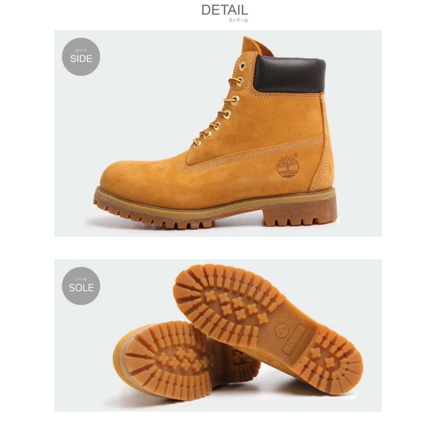 送料無料 ティンバーランド ブーツ メンズ レディース 6インチ プレミアムブーツ ウィートヌバック TIMBERLAND 靴 ワークブーツ 防水 シューズ｜z-craft｜02